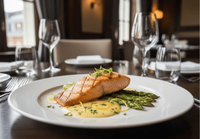 Grilled Atlantic Salmon image